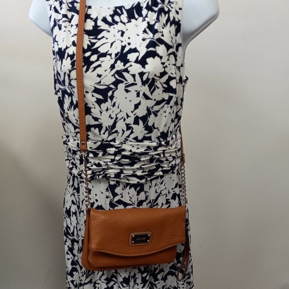 Nine West Tan Crossbody Mini Bag